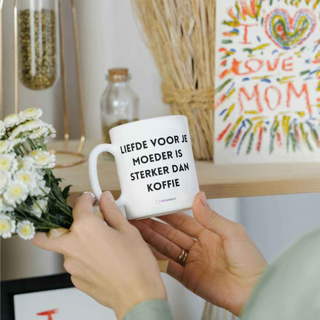 Liefde voor je moeder is sterker dan koffie