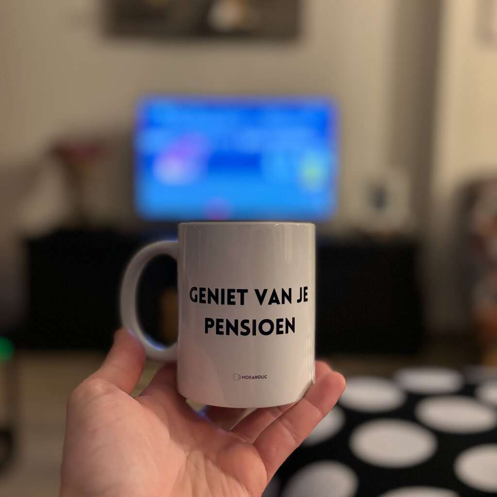 Geniet van je pensioen Mok