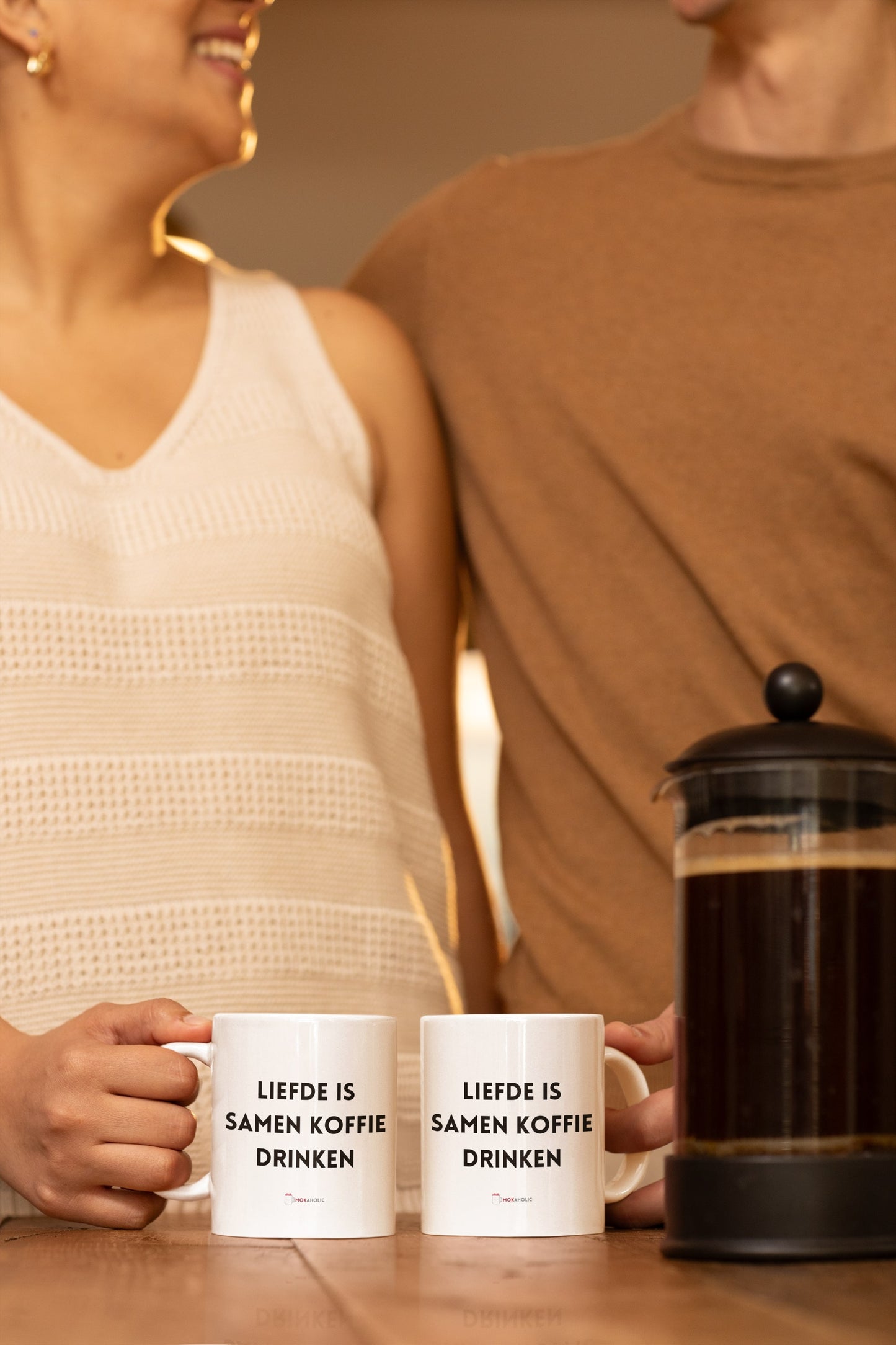 Liefde is samen koffie drinken
