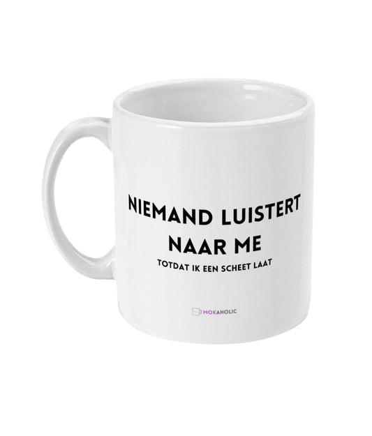 Niemand luistert naar me