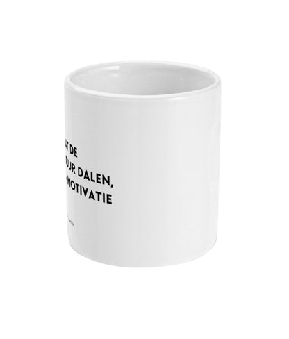 Laat de temperatuur dalen, niet mijn motivatie