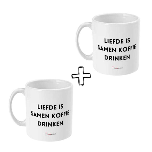 Liefde is samen koffie drinken bundel