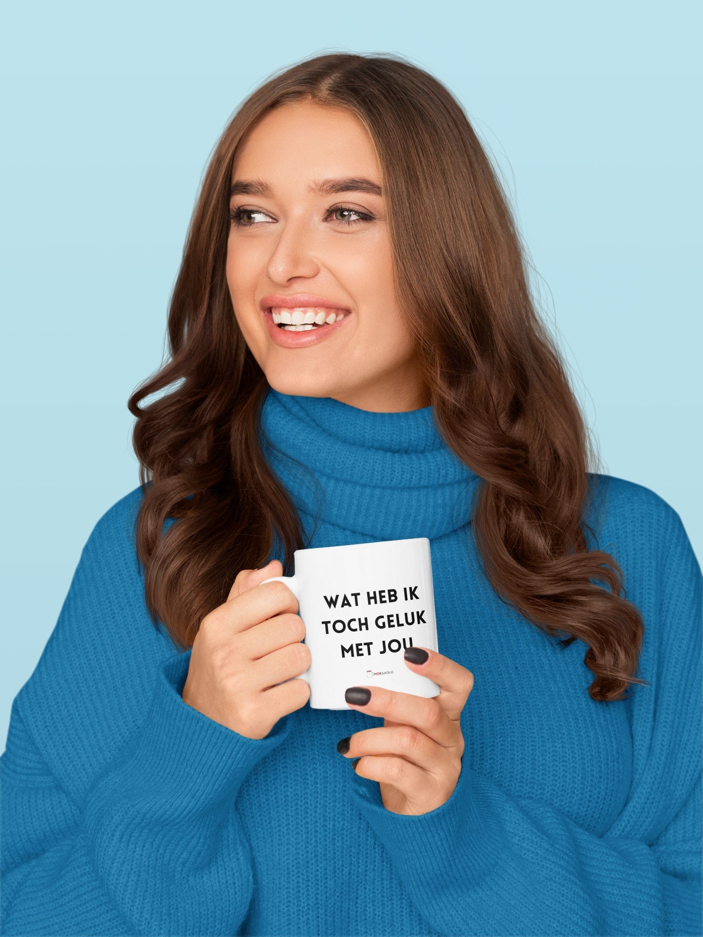 Wat heb ik toch geluk met jou mok