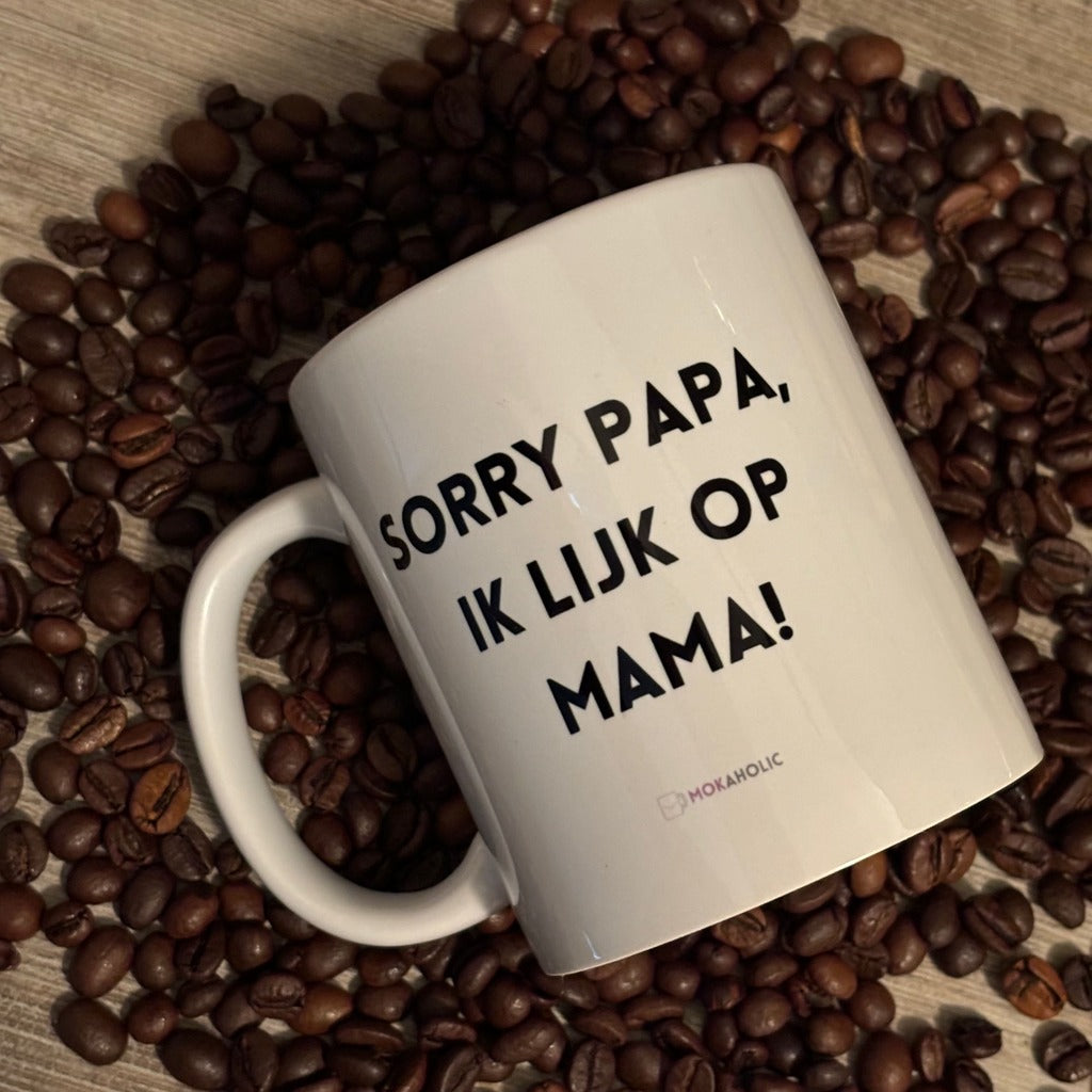 Tut mir leid, Papa, ich sehe aus wie Mama!
