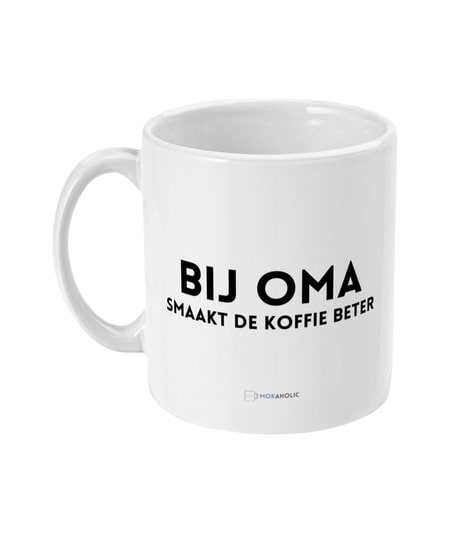 Bij oma smaakt de koffie beter